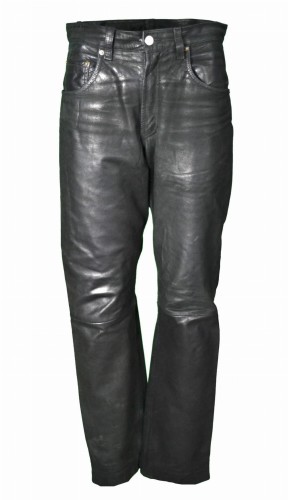 Przejdź do produktu SPODNIE MOTOCYKLOWE SKÓRZANE SKÓRA CHOPPER 46 S