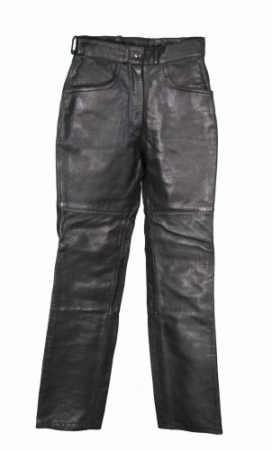 Przejdź do produktu DAMSKIE SPODNIE MOTOCYKLOWE SKÓRZANE SKÓRA CHOPPER 38 S