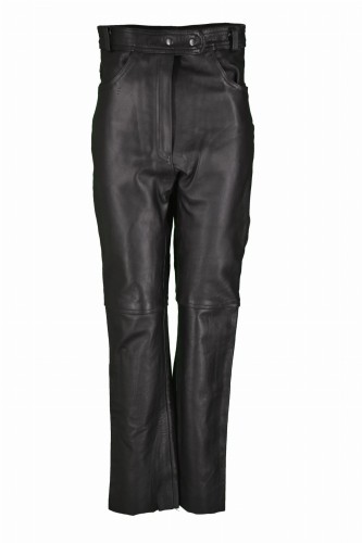 Przejdź do produktu DAMSKIE SPODNIE MOTOCYKLOWE SKÓRZANE SKÓRA CHOPPER 42 L XL