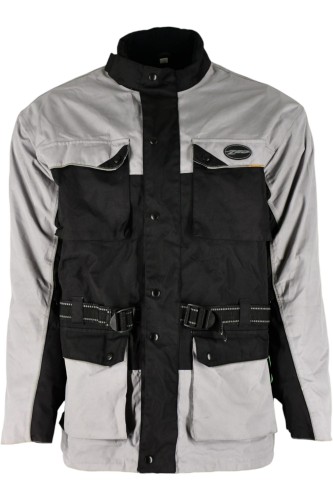 Przejdź do produktu ZED MĘSKA KURTKA MOTOCYKLOWA TEKSTYLNA NA QUADA PROTEKTORY L XL
