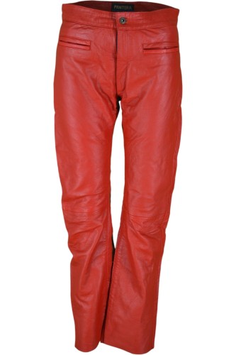 Przejdź do produktu PANTERA SPODNIE MOTOCYKLOWE SKÓRZANE SKÓRA CHOPPER 30 S M