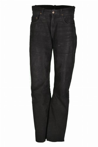 Przejdź do produktu MĘSKIE SPODNIE MOTOCYKLOWE SKÓRZANE SKÓRA CHOPPER 31 S