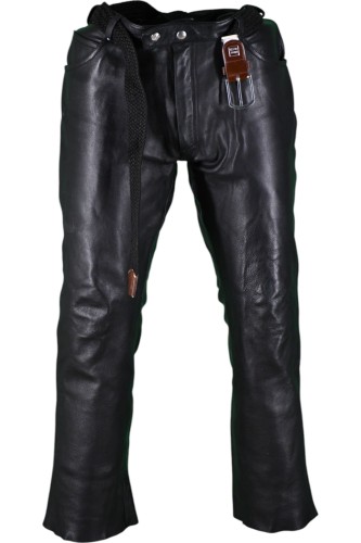 Przejdź do produktu HARRO MĘSKIE SPODNIE MOTOCYKLOWE SKÓRZANE SKÓRA CHOPPER 52 M