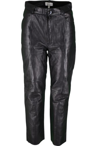 Przejdź do produktu PARIS ATELIER & OTHER STORIES DAMSKIE SPODNIE SKÓRZANE SKÓRA NATURALNA 36 S