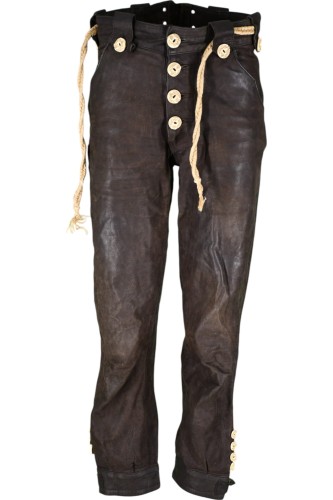 Przejdź do produktu SPODNIE MOTOCYKLOWE SKÓRZANE SKÓRA CHOPPER 29 S M