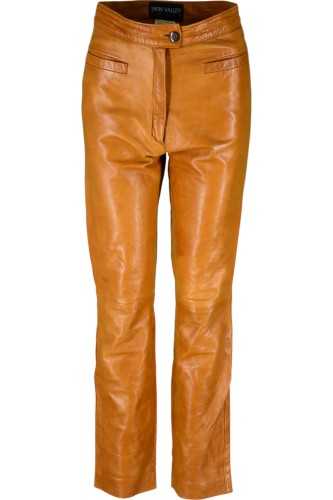 Przejdź do produktu SKIN VALLEY DAMSKIE SPODNIE MOTOCYKLOWE SKÓRZANE SKÓRA CHOPPER XS