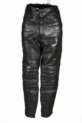 Przejdź do produktu MĘSKIE SPODNIE MOTOCYKLOWE SKÓRZANE SKÓRA CHOPPER M