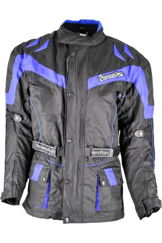 Przejdź do produktu STREETFUN MĘSKA KURTKA MOTOCYKLOWA TEKSTYLNA NA QUADA PROTEKTORY XXL