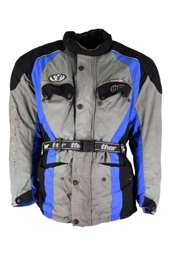 Przejdź do produktu THOR MĘSKA KURTKA MOTOCYKLOWA TEKSTYLNA NA QUADA PROTEKTORY L XL