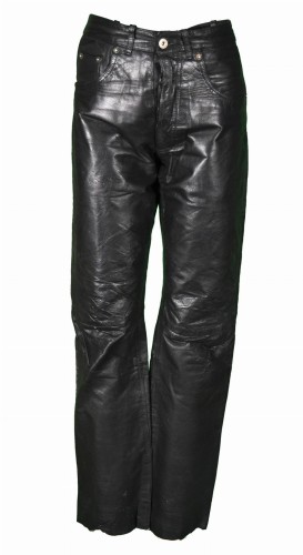 Przejdź do produktu PANTERA MĘSKIE SPODNIE MOTOCYKLOWE SKÓRZANE SKÓRA CHOPPER 32 S