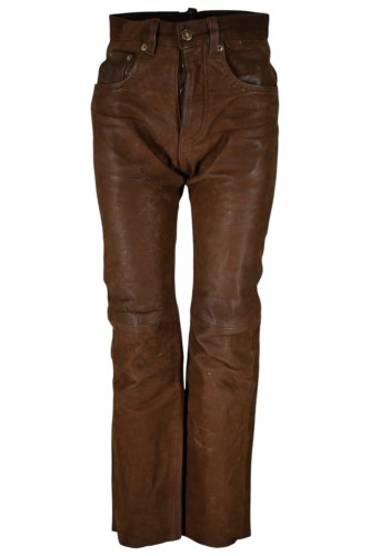 Przejdź do produktu SPODNIE MOTOCYKLOWE SKÓRZANE SKÓRA CHOPPER 28 S XS
