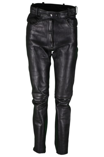 Przejdź do produktu DAMSKIE SPODNIE MOTOCYKLOWE SKÓRZANE SKÓRA CHOPPER 36 S XS