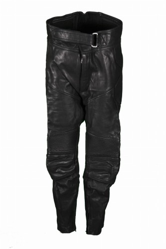 Przejdź do produktu MĘSKIE SPODNIE MOTOCYKLOWE SKÓRZANE SKÓRA CHOPPER 54 S