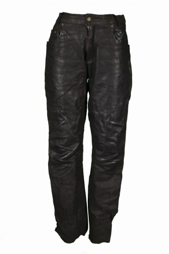 Przejdź do produktu MĘSKIE SPODNIE MOTOCYKLOWE SKÓRZANE SKÓRA CHOPPER 33 S