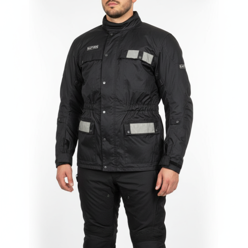 Przejdź do produktu RAYVEN MĘSKA KURTKA MOTOCYKLOWA TEKSTYLNA NA QUADA PROTEKTORY L XL