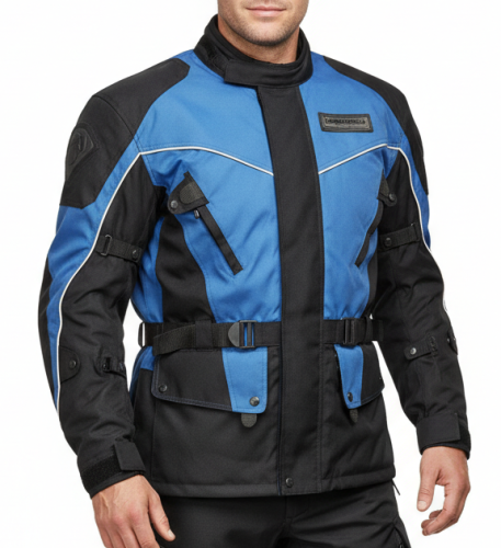 Przejdź do produktu Kurtka motocyklowa tekstylna męska LOOKWELL na quada protektory podpinka L