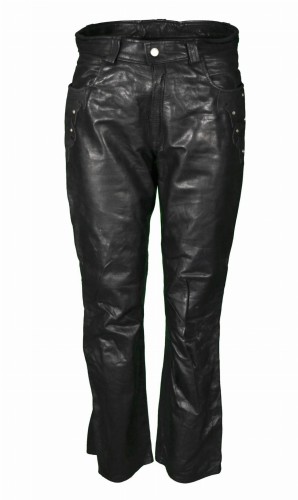 Przejdź do produktu SPODNIE MOTOCYKLOWE SKÓRZANE SKÓRA CHOPPER S