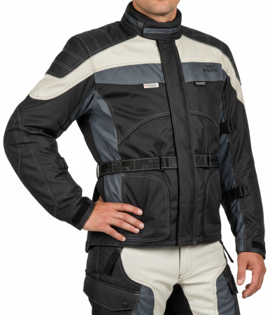 kurtka motocyklowa Outdoor tekstylna protektory męska XL