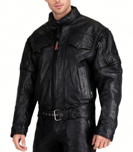 Przejdź do produktu Kurtka motocyklowa Hein Gericke skórzana męska skóra 48 S