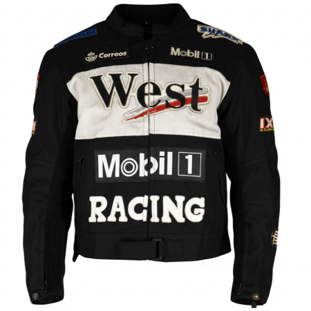 kurtka motocyklowa West Racing tekstylna męska L