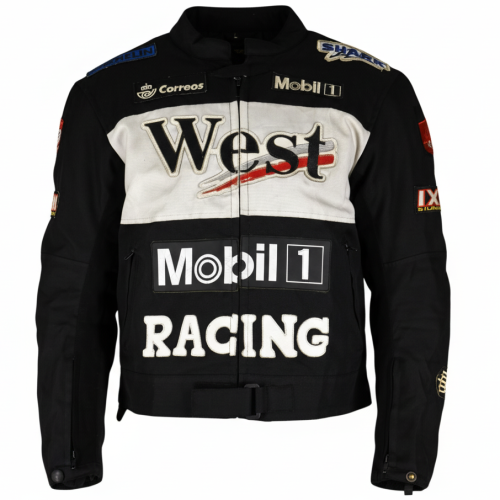 Przejdź do produktu Kurtka motocyklowa West Racing tekstylna męska L