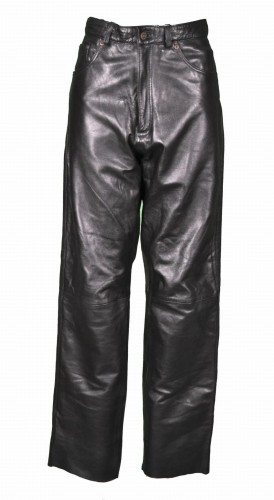 Przejdź do produktu PANTERA MĘSKIE SPODNIE MOTOCYKLOWE SKÓRZANE SKÓRA CHOPPER 34 S M