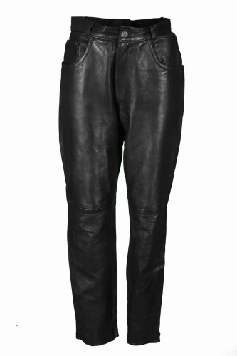 Przejdź do produktu MĘSKIE SPODNIE MOTOCYKLOWE SKÓRZANE SKÓRA CHOPPER 40 S