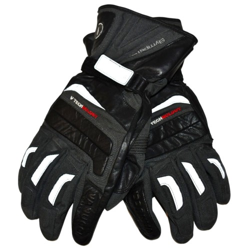 Przejdź do produktu Rękawice motocyklowe Vanucci tekstylno skórzane męskie XXL