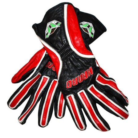 rękawice motocyklowe Harro skórzane męskie S 8