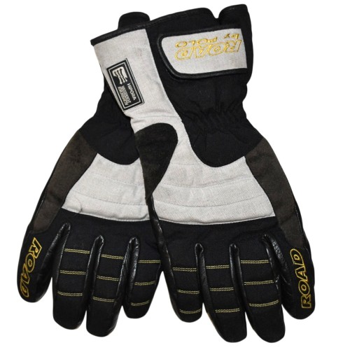 Przejdź do produktu Rękawice motocyklowe Polo Road tekstylno skórzane męskie L