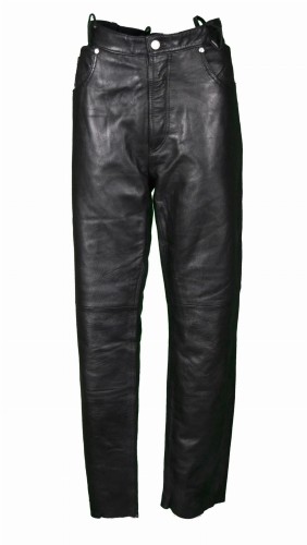 Przejdź do produktu HIS MĘSKIE SPODNIE MOTOCYKLOWE SKÓRZANE SKÓRA CHOPPER 42 S M