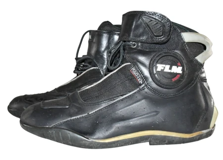 buty motocyklowe Polo skórzane niskie męskie 44