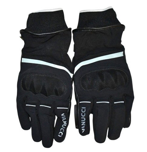 Przejdź do produktu Rękawice motocyklowe Vanucci tekstylno skórzane męskie XL