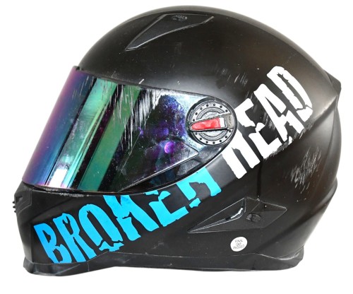 Przejdź do produktu Kask motocyklowy Broken Head integralny M