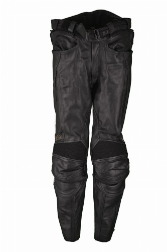 Przejdź do produktu POLO MĘSKIE SPODNIE MOTOCYKLOWE SKÓRZANE SKÓRA PROTEKTORY 52 S