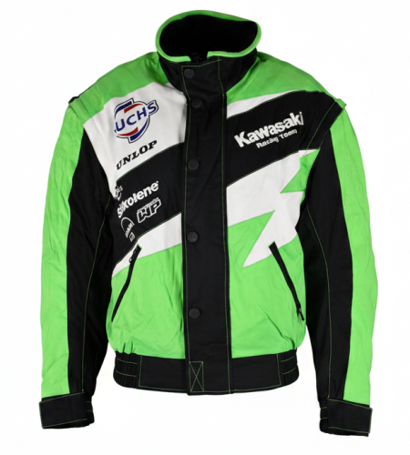 Przejdź do produktu Kurtka motocyklowa Kawasaki Racing Team tekstylna męska S