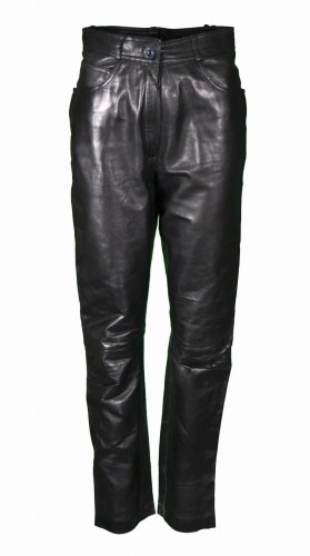 Przejdź do produktu GIORGIO DAMSKIE SPODNIE MOTOCYKLOWE SKÓRA SKÓRZANE CHOPPER 36 XS S