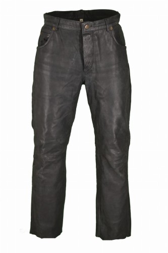 Przejdź do produktu MĘSKIE SPODNIE MOTOCYKLOWE SKÓRZANE SKÓRA CHOPPER 36 M