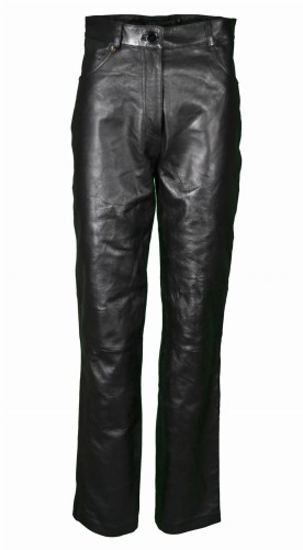 Przejdź do produktu AUTHENTIC DAMSKIE SPODNIE MOTOCYKLOWE SKÓRZANE SKÓRA CHOPPER S