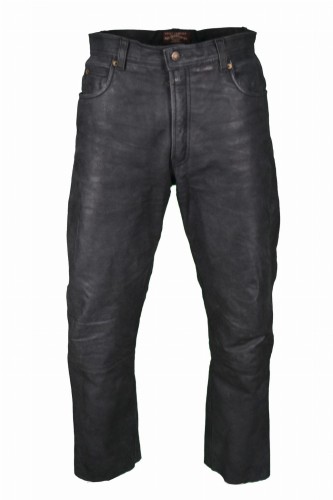 Przejdź do produktu JOHN DEVIN CLASSICS MĘSKIE SPODNIE MOTOCYKLOWE SKÓRZANE SKÓRA CHOPPER M