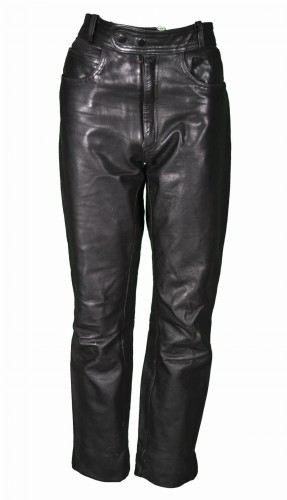 Przejdź do produktu MĘSKIE SPODNIE MOTOCYKLOWE SKÓRZANE SKÓRA CHOPPER 50 S M