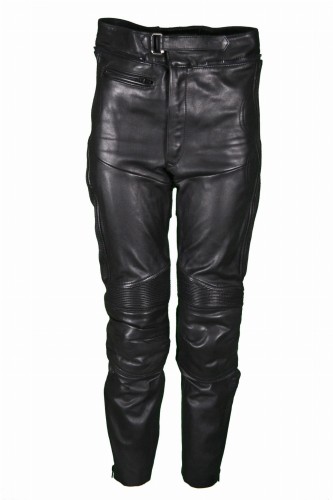 Przejdź do produktu SPODNIE MOTOCYKLOWE SKÓRZANE SKÓRA CHOPPER PROTEKTORY 50 S