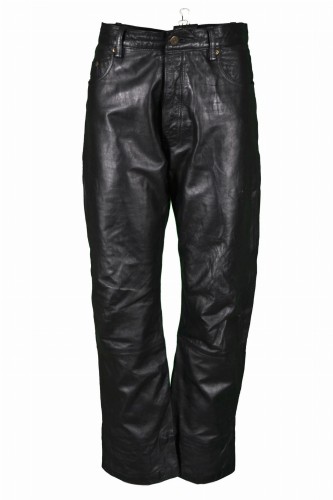 Przejdź do produktu MĘSKIE SPODNIE MOTOCYKLOWE SKÓRZANE SKÓRA CHOPPER 34 M