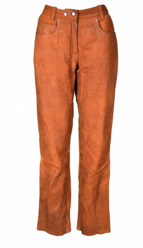 Przejdź do produktu POLO DAMSKIE SPODNIE MOTOCYKLOWE SKÓRZANE SKÓRA CHOPPER 42 L XL