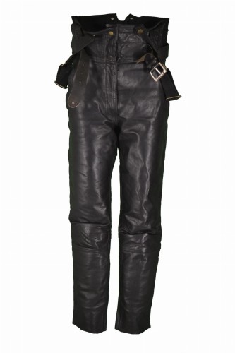 Przejdź do produktu TAKAI DAMSKIE SPODNIE MOTOCYKLOWE SKÓRZANE SKÓRA CHOPPER SZELKI 38 M