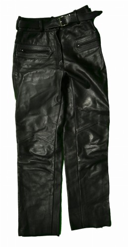 Przejdź do produktu DAMSKIE SPODNIE MOTOCYKLOWE SKÓRZANE SKÓRA CHOPPER 38 XS