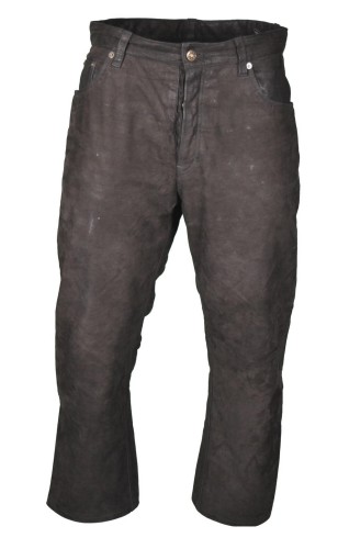 Przejdź do produktu MĘSKIE SPODNIE MOTOCYKLOWE SKÓRZANE SKÓRA CHOPPER 36 M