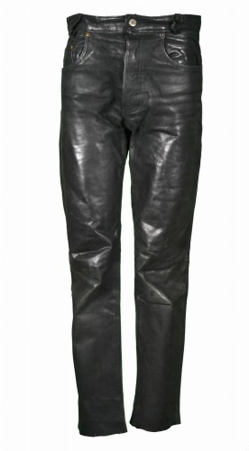 Przejdź do produktu ZULFI MĘSKIE SPODNIE MOTOCYKLOWE SKÓRZANE SKÓRA CHOPPER 31 S