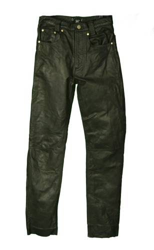 Przejdź do produktu DAKOTA SPODNIE MOTOCYKLOWE SKÓRZANE SKÓRA CHOPPER 28 XS