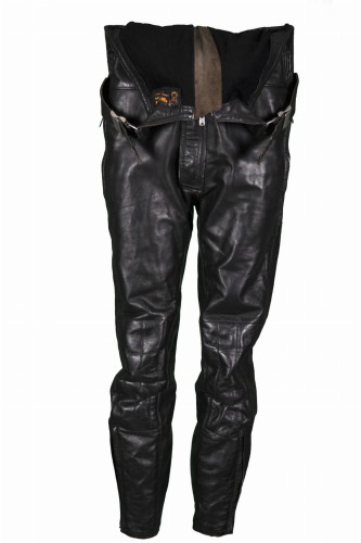 Przejdź do produktu HARRO MĘSKIE SPODNIE MOTOCYKLOWE SKÓRZANE SKÓRA CHOPPER 50 S
